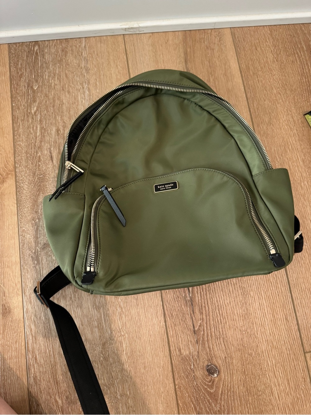 KATE SPADE Nylon Backpack Sapling Green